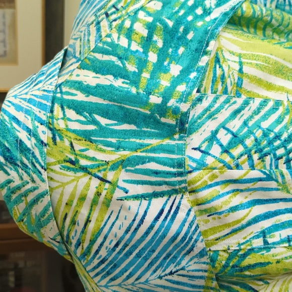 EUC Ruby Rd. Women's Zip Up Jacket, Blue/Green/White/Chartreuse Size 12 - Picture 9 of 12